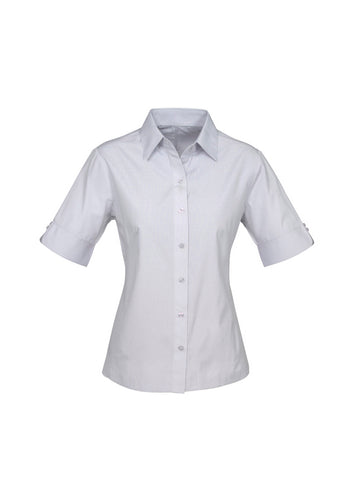 Campaign Ladies Short Sleeve Blouse - Solomon Brothers Apparel